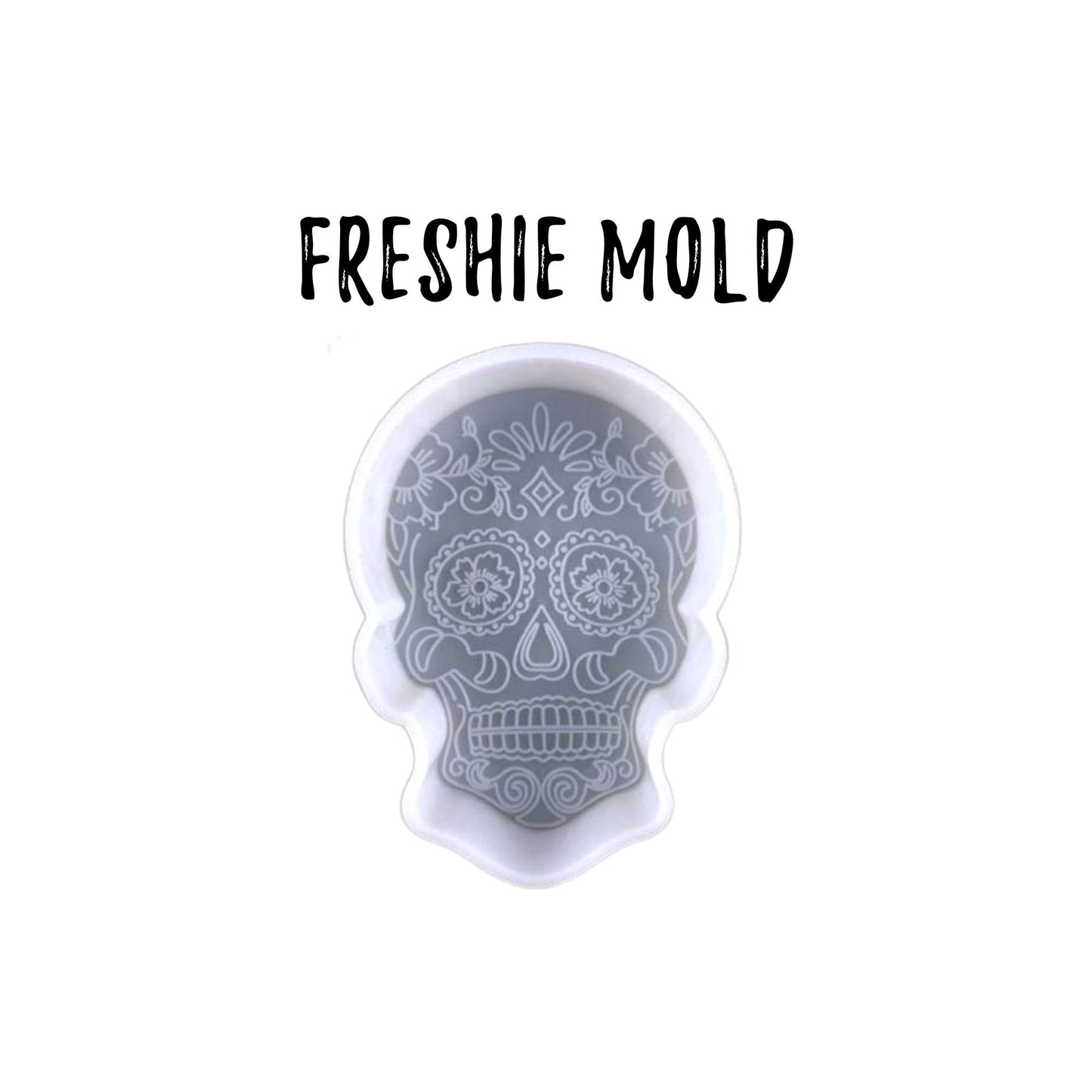 Sugar Skull - Silicone freshie mold
