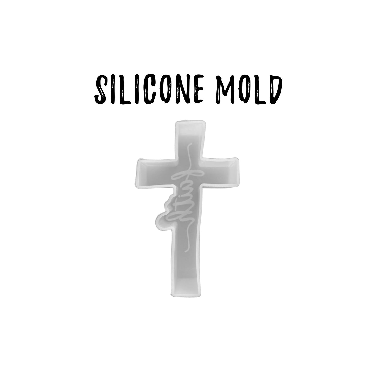 Faith Cross Silicone Mold