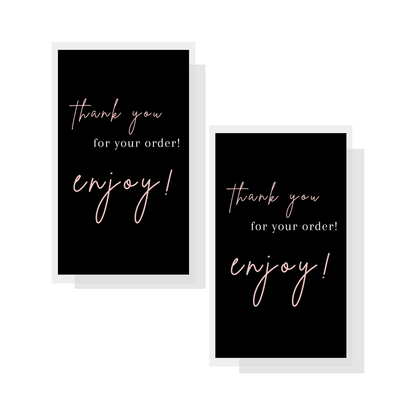 Thank You for Your Order Card | 50 Pack