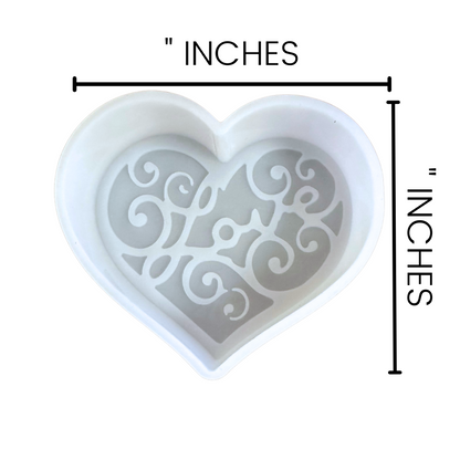 Heart Shaped Love Silicone Mold