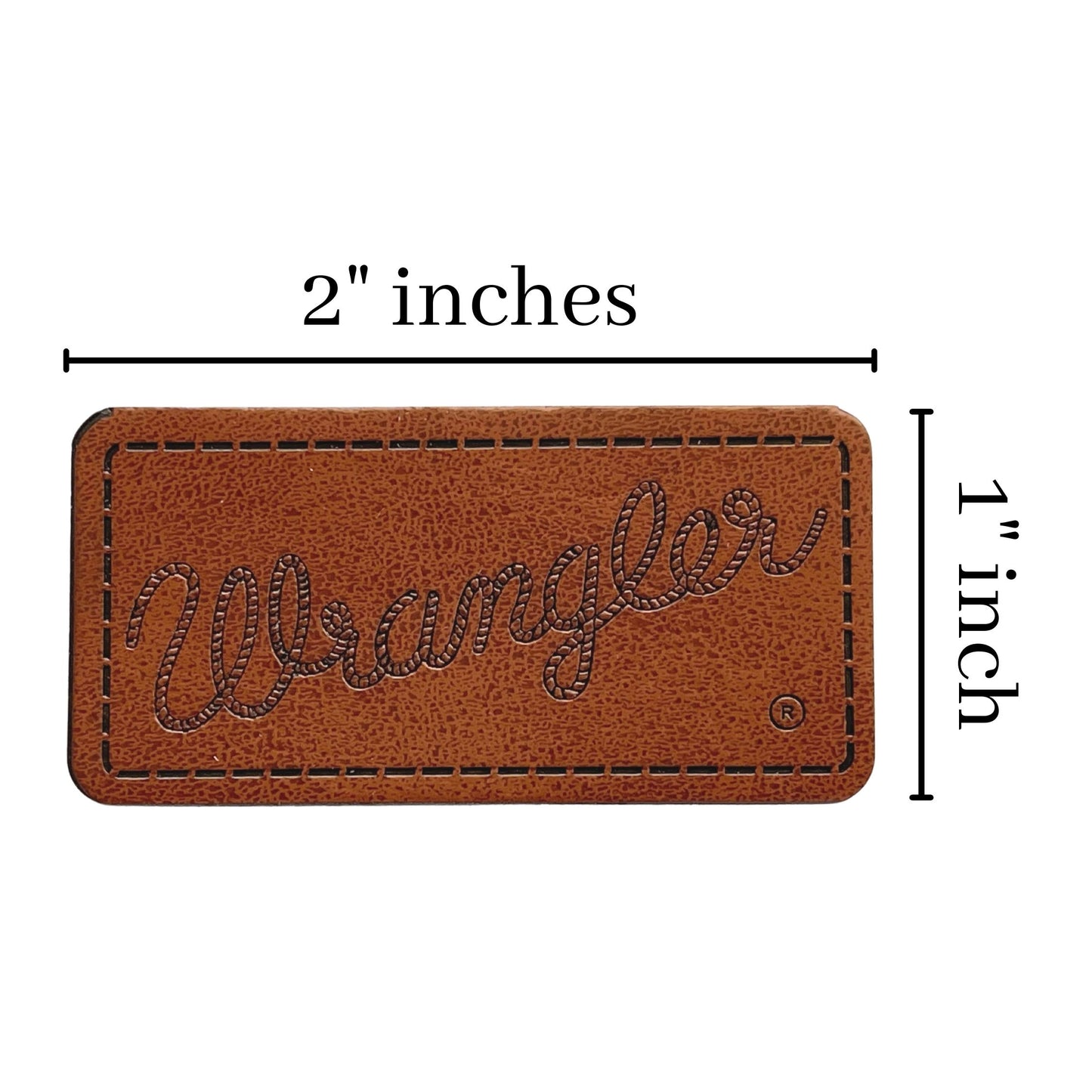 Faux Leather Stamped Patch for Jean Pocket Mold Freshie | Multi Pack