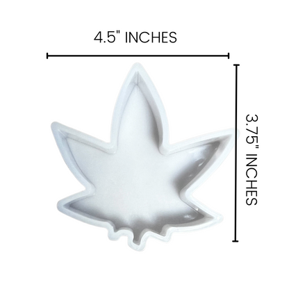 Weed Smoking Marjiuana Leaf Silicone Mold