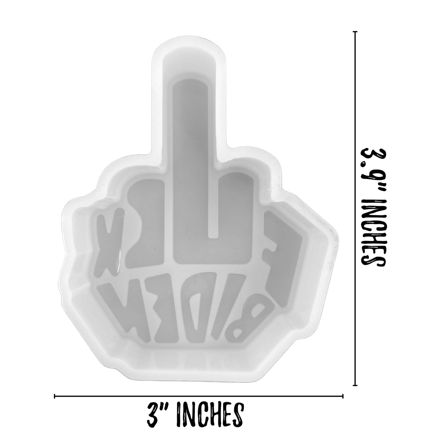 F*** Biden Middle Finger Silicone Mold