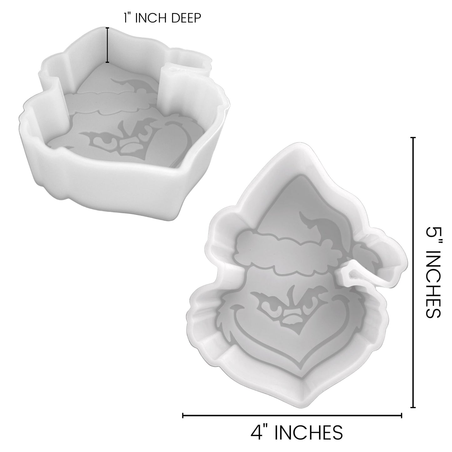 Christmas Freshie 4 Pack Silicone Mold