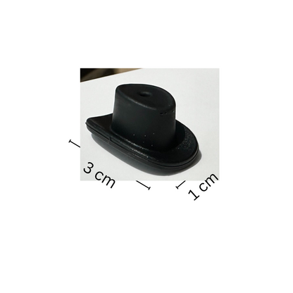 Black Cowboy Hat Black | 12 pk