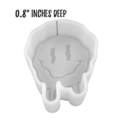 Smiley Face Melting Drip