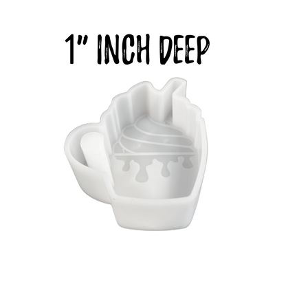 Hot Cocoa Mug Cup Silicone Mold