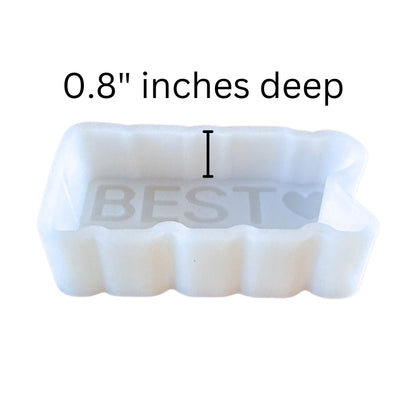 Best Nana Silicone Mold 1.75 x 3.75 x 0.8”