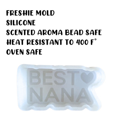 Best Nana Silicone Mold 1.75 x 3.75 x 0.8”