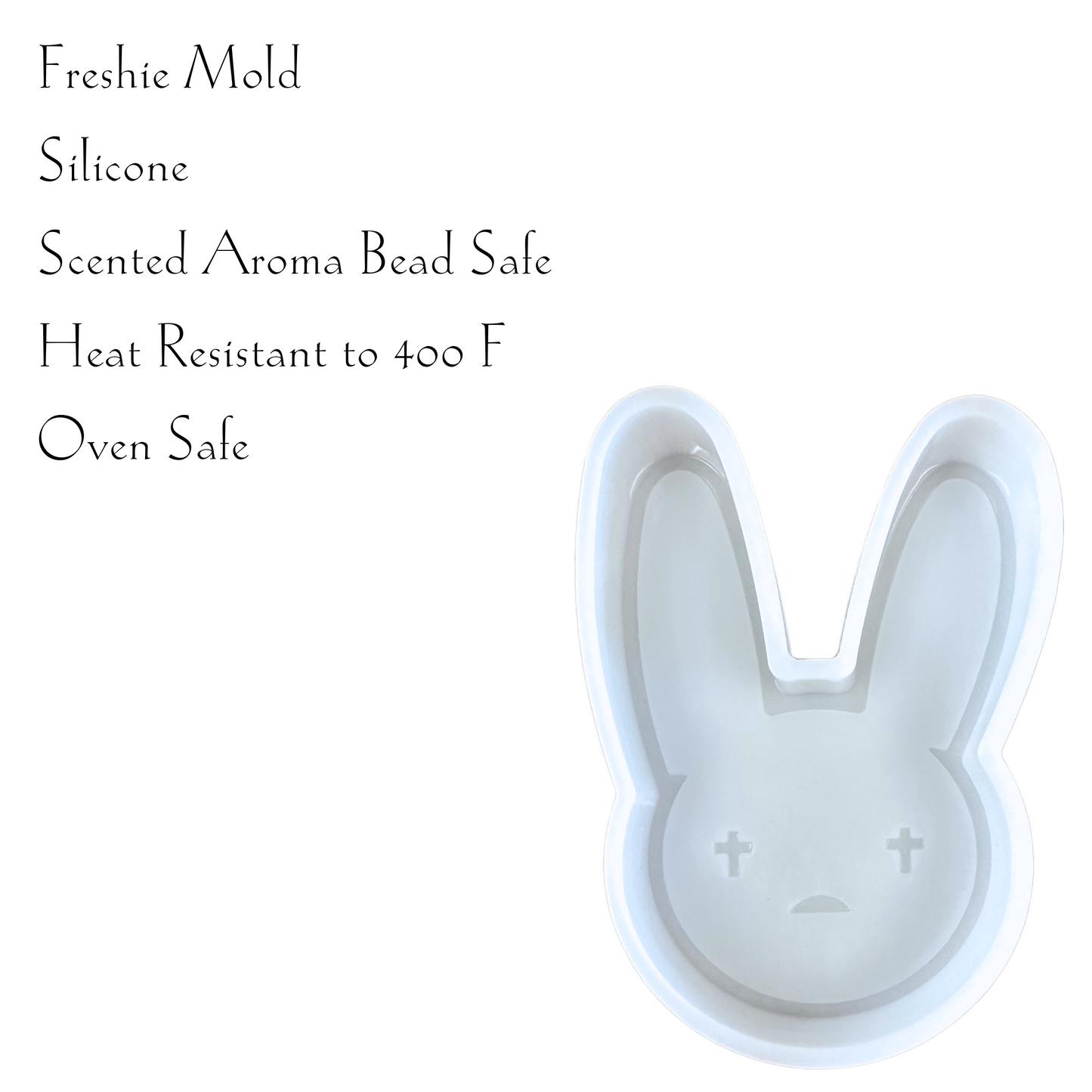 B Bunny Silicone  Mold
