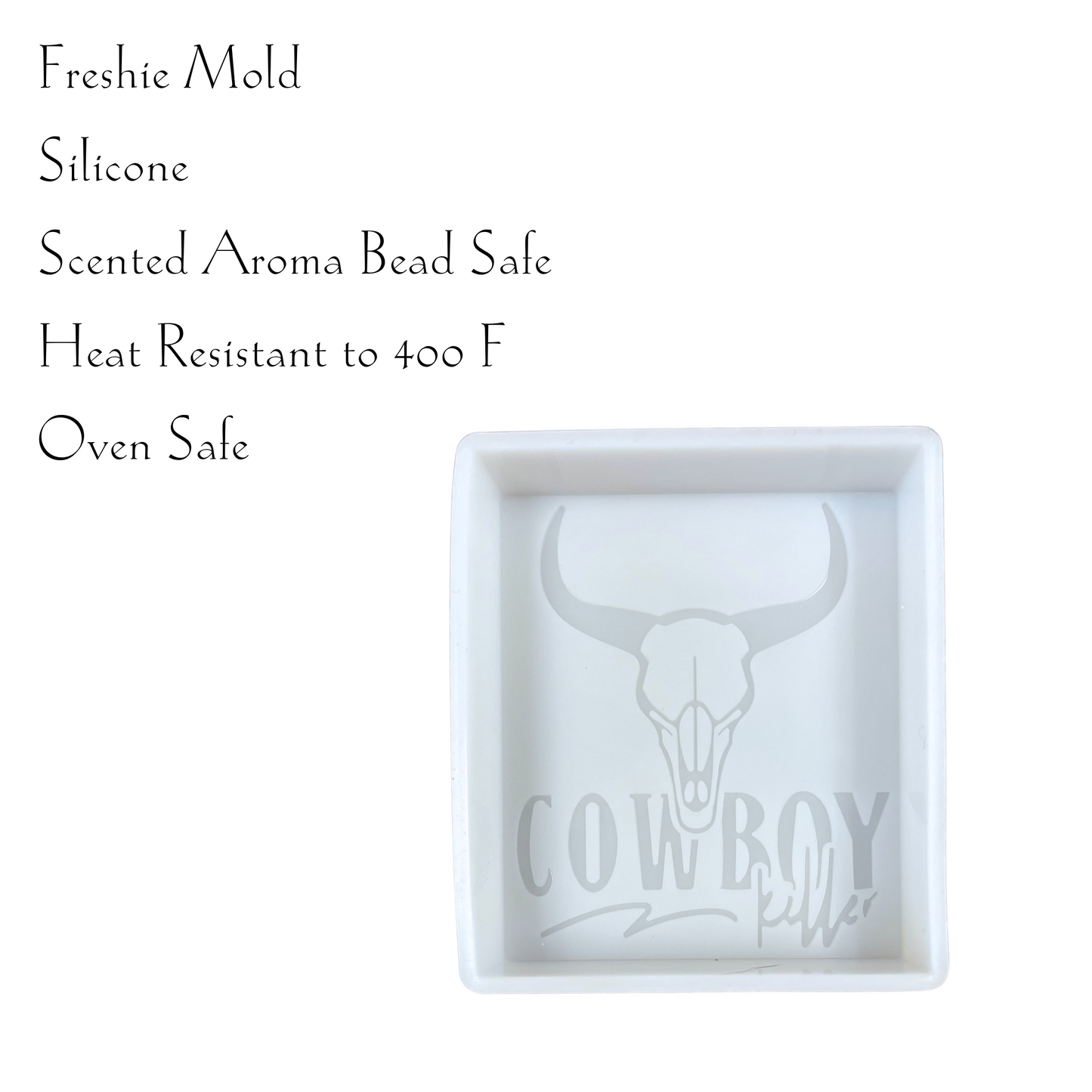 Cowboy Killer Cigarette Box  Silicone Mold