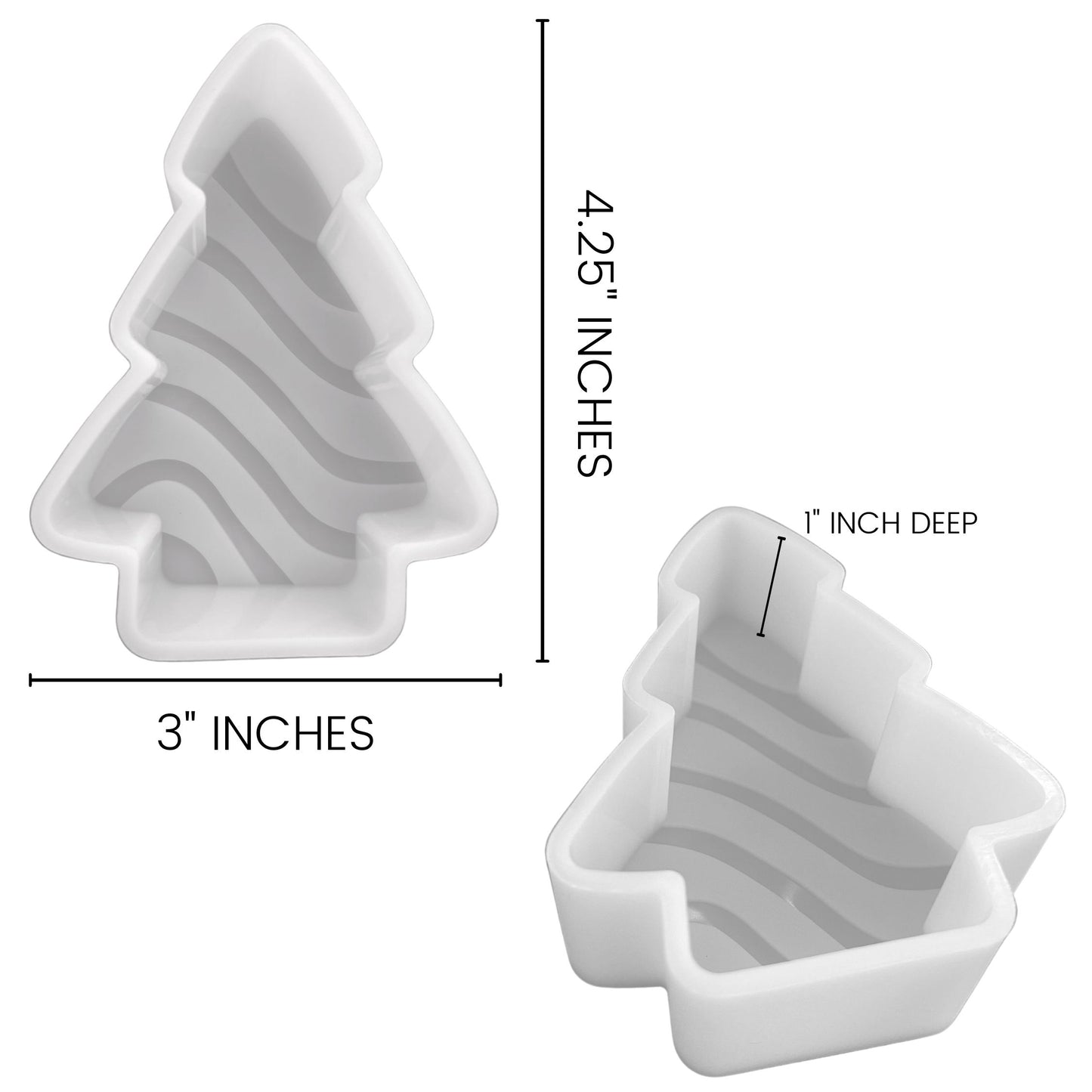 Christmas Freshie 4 Pack Silicone Mold