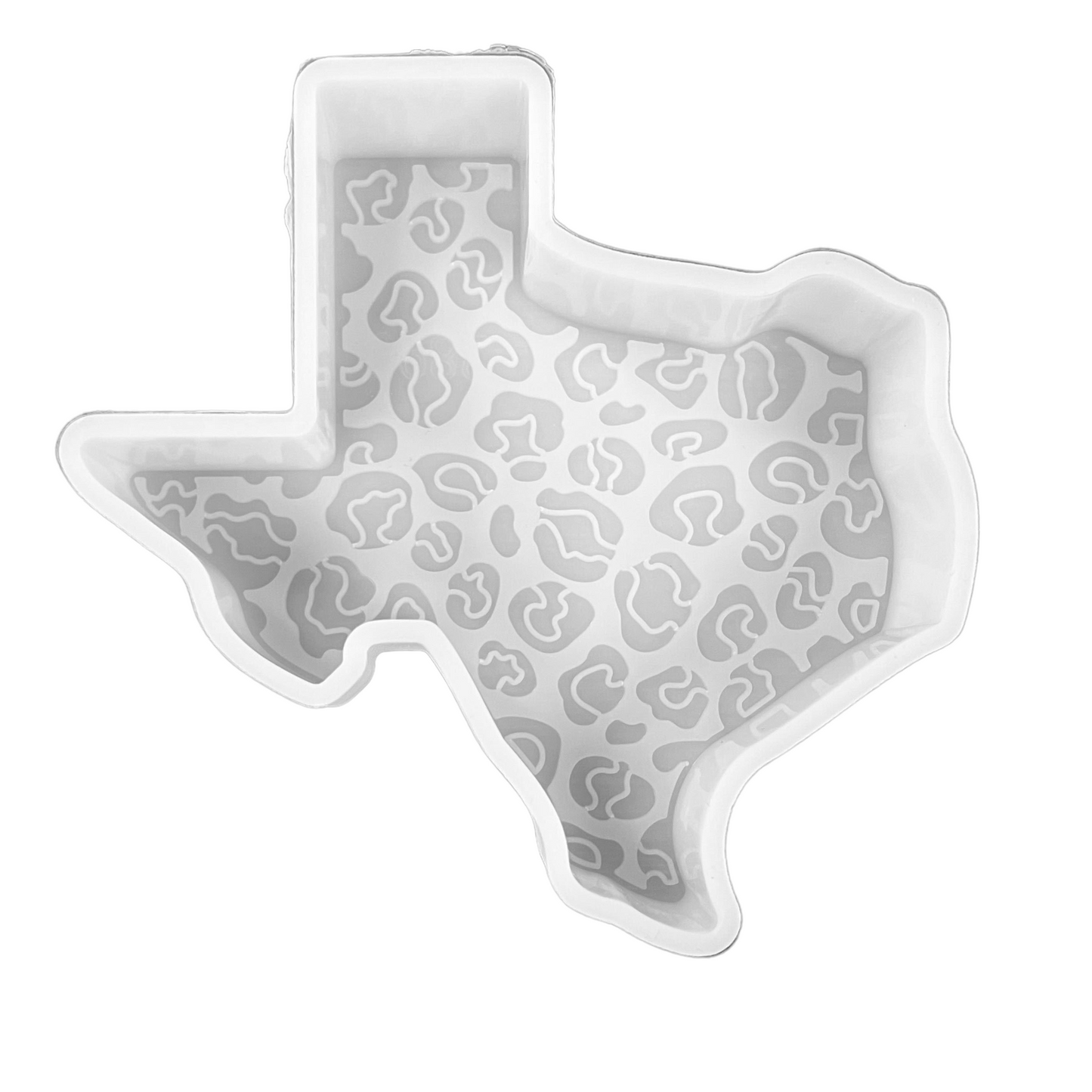 Leopard State of Texas Shaped Silicone Mold