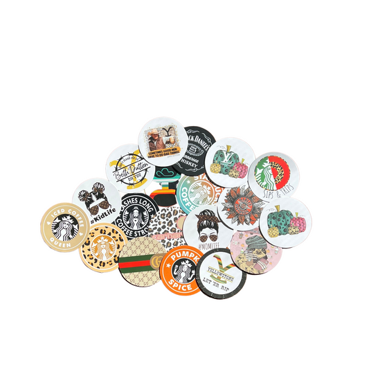 Boujee Brands Cardstock Circle Cutouts Round | 12 pk mixed