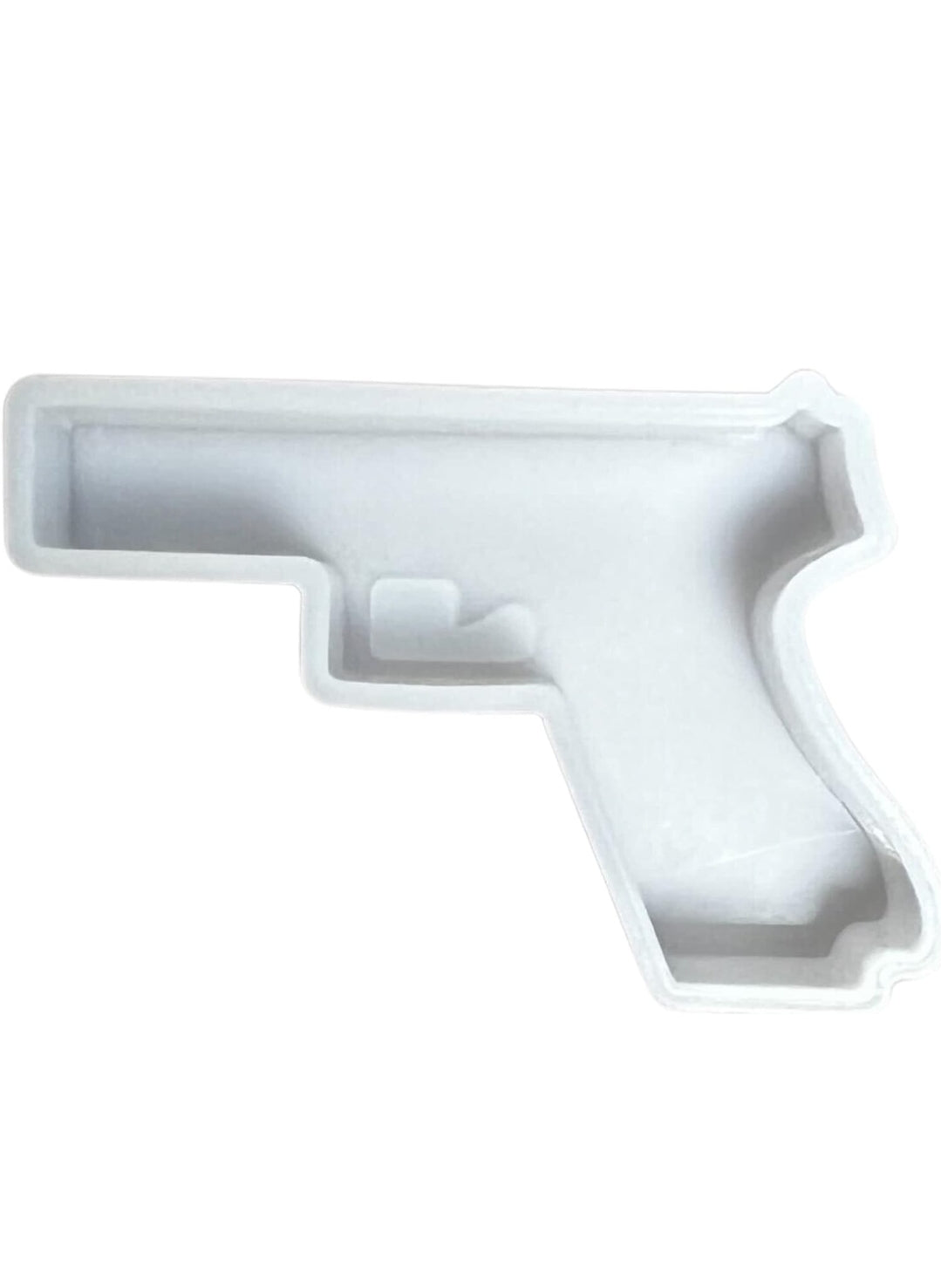 Handgun Gun Shotgun Men Freshie Silicone Mold Shell for Scented Aroma Beads Car Candle, Soap Oven Safe to Bake Heat Resistant to 400 F 3.5 x 2.5 x 1” inch