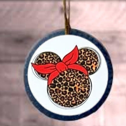 Lashicorn Magical Mouse Princess Freshie Cardstock Cutouts Rounds 2.5” inch | 12 pk Mixed Scented Aroma Beads Bake for Car Freshie Designs Inserts Kingdom Ears Fairy