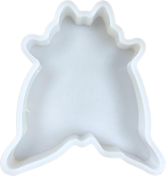 Cowhide Rug Car Freshie Silicone Mold 3.5 x 3.5 x 0.8” inches Cow Hide Western Rug Punchy Cowboy for Scented Aroma Beads Oven Safe Bake up to 450 F Country Southern