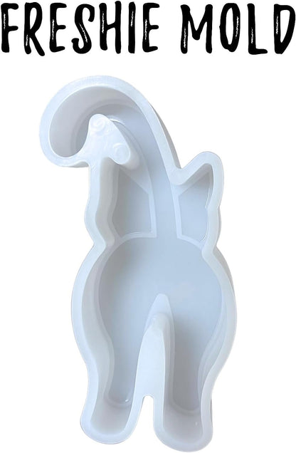 Cat Butt Car Freshie Silicone Mold 4.25 x 2. X 0.8” Dog Mama Cat Mom Tail Pet Paw for Scented Aroma Beads Oven Safe up to 450 F Freshie Supplies