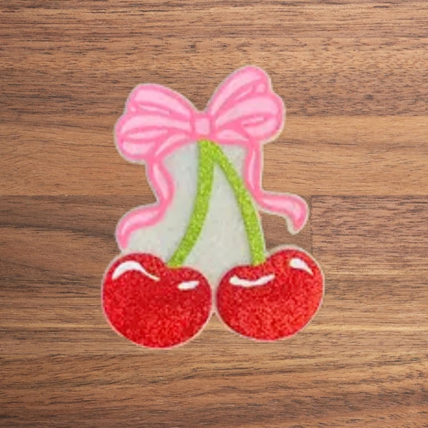 Cherries with Bow Silicone Freshie Mold 3.5x4” Car Candle Cherry Retro 90’s Trendy Summer Scented Aroma Beads Wholesale Supplies DIY