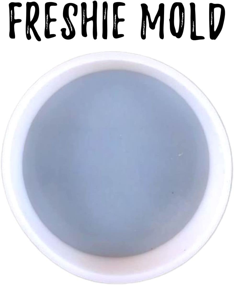Circle Silicone Mold | Size 4" Wide x 4" Long x 1" Deep | Circle Mold | Cardstock Rounds | Small Circle Design for Freshie, Soap, Resin, Candles