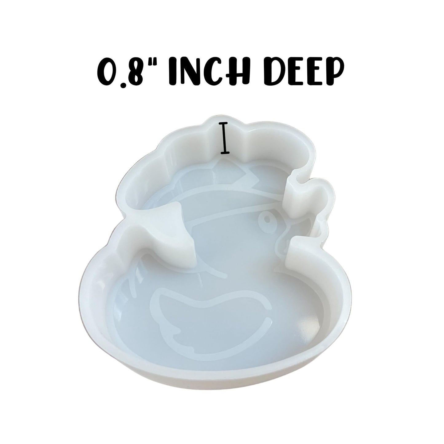 Duck with Cowboy Hat Freshie Silicone Mold 3.9x3.5” for Scented Aroma Beads Oven Safe Bake 400 F SUV Teens You’ve Been Ducked Country