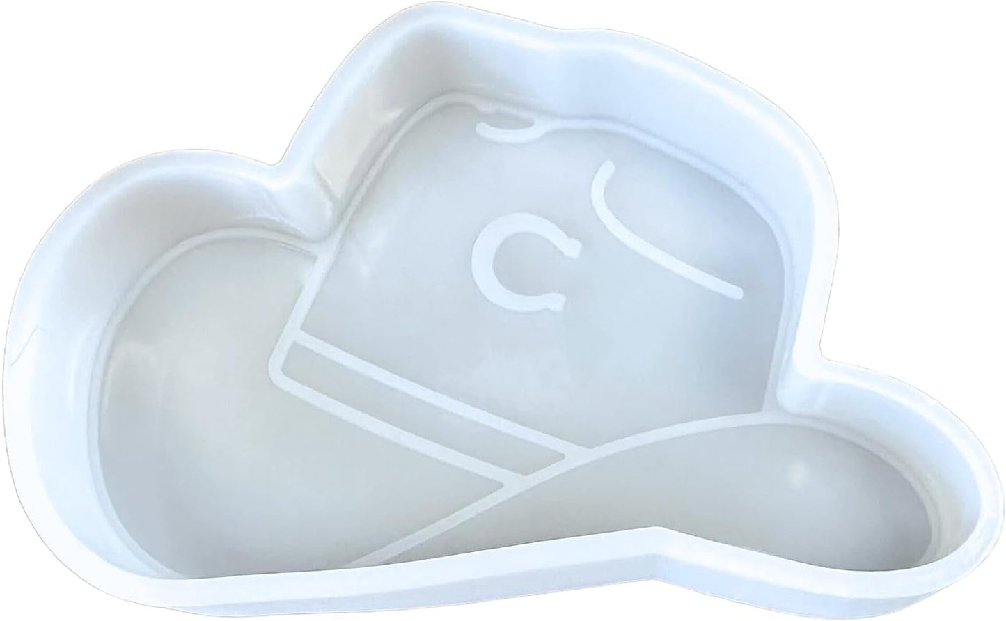 Charlie C Horse Cowboy Hat Silicone Freshie Mold 1 3.2x5x1” Heat Resistant Oven Safe for Scented Aroma Beads Car Candle Shaped Southern Trendy