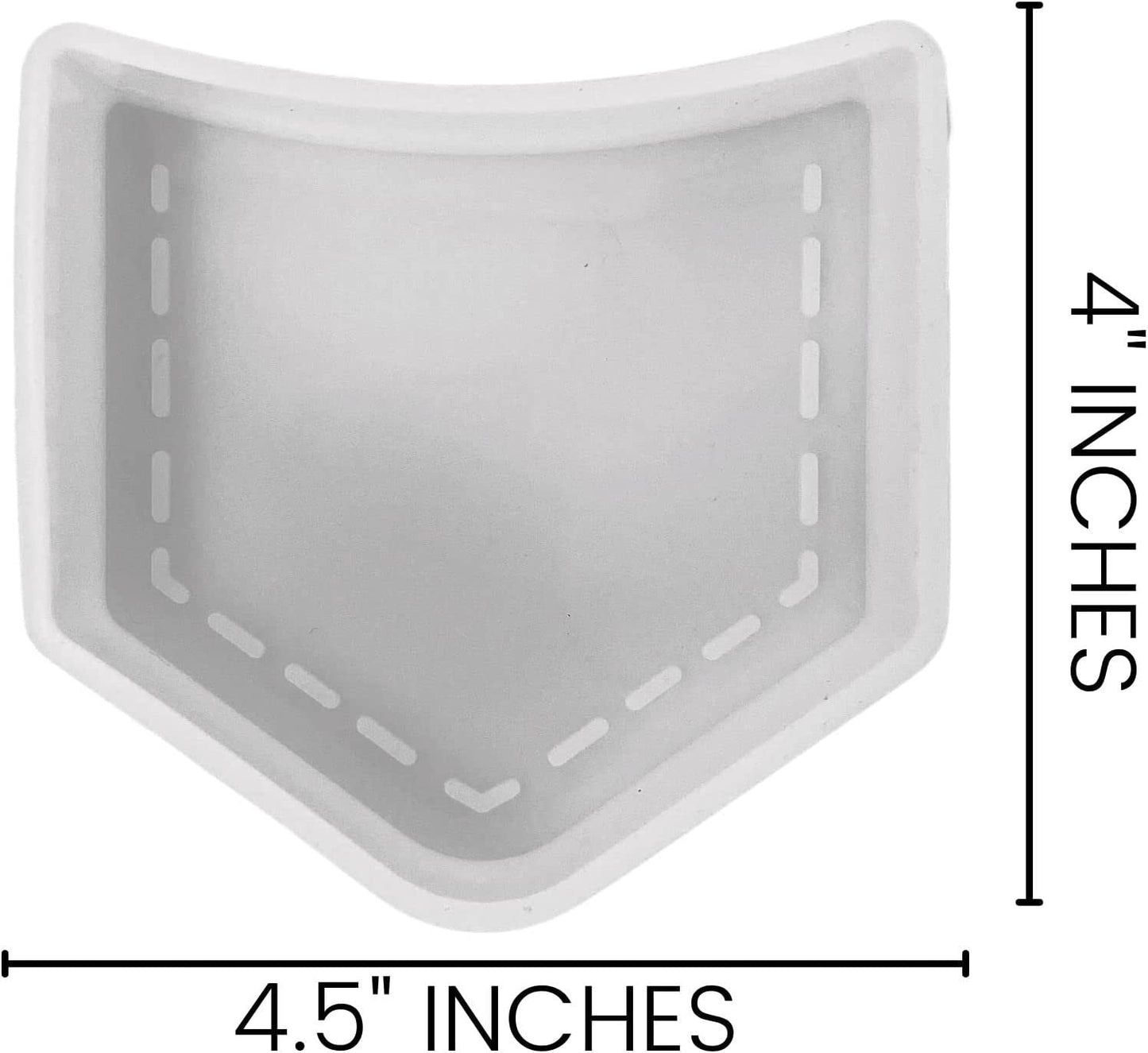 Pocket Silicone Mold | 6 Pack | Size 4.5" Wide x 4" Long x 1" Deep | Pocket Mold | Cowboy Jeans Pocket Design for Freshie, Soap, Resin, Candles