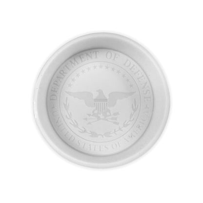 Defense Military United States Branch Silicone Freshie Mold 4” Circle 0.8” D Scented Aroma Beads Men’s Patriotic Veteran Soldier American Flag USA