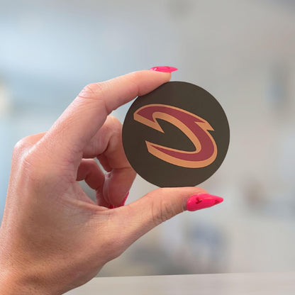 Pro Basketball Team Cardstock Cutouts Rounds 30pk 2.5” Inches Bulk Pack Circles Sports National League for Freshie Bake Aroma Scented Oil Resistant
