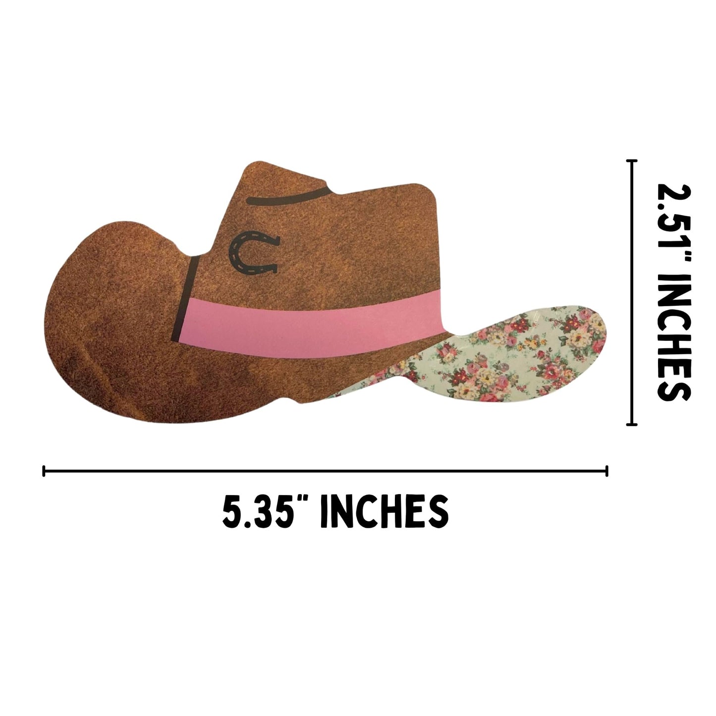 Cowboy Hat Big Car Freshie Silicone Mold | 3x5.7” for Scented Aroma Beads Car Candle, Soap Oven Safe to Bake Heat Resistant Boot, Smiley Face, Disco