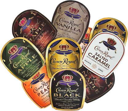 Crown Bottle Freshie Cardstock Cutouts 12 pk Mixed | 1.8" x 2.3
