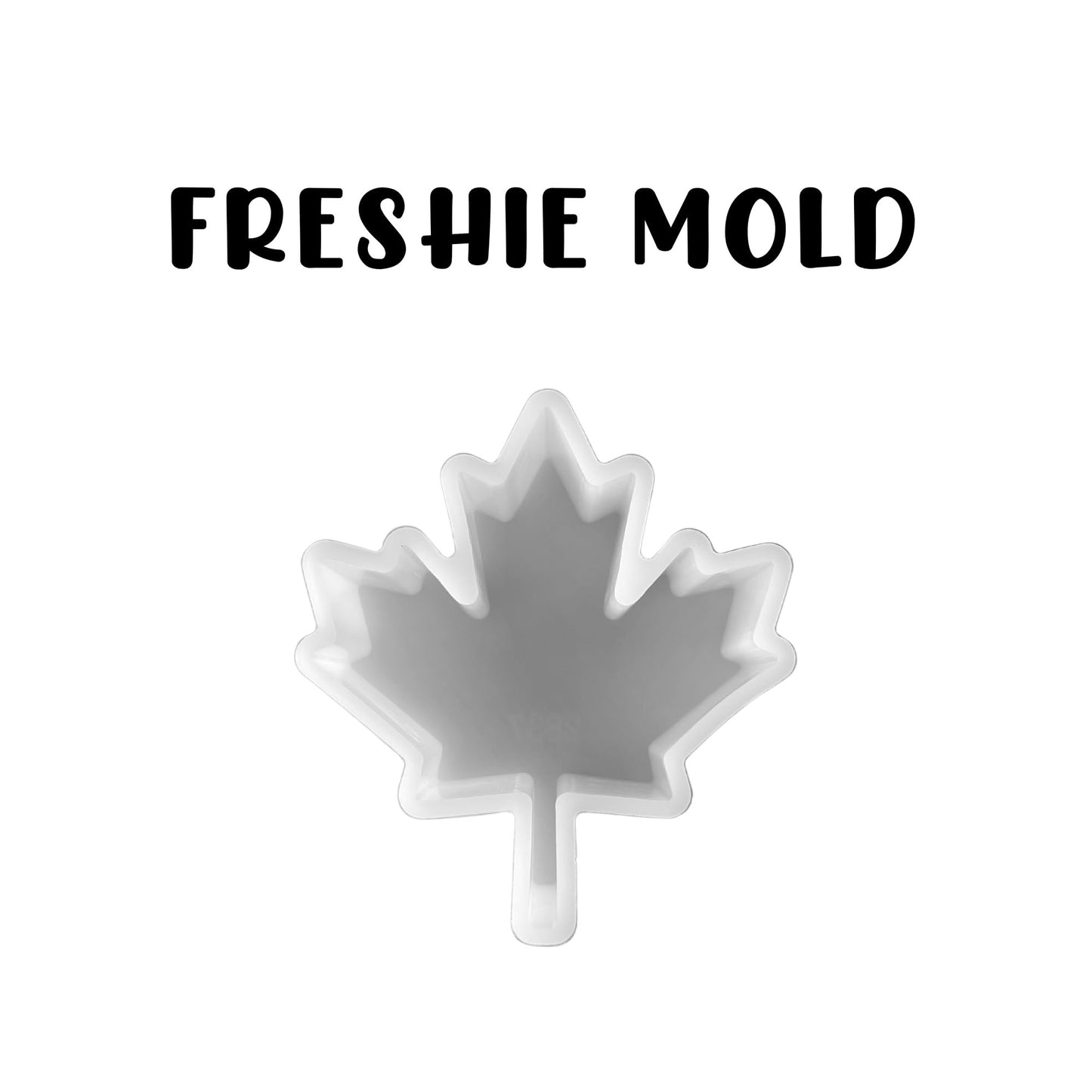 Maple Leaf Canada Silicone Car Freshie Mold Autumn for Scented Aroma Beads Fall Hockey for Candle Freshener Oven Bake Safe Oils