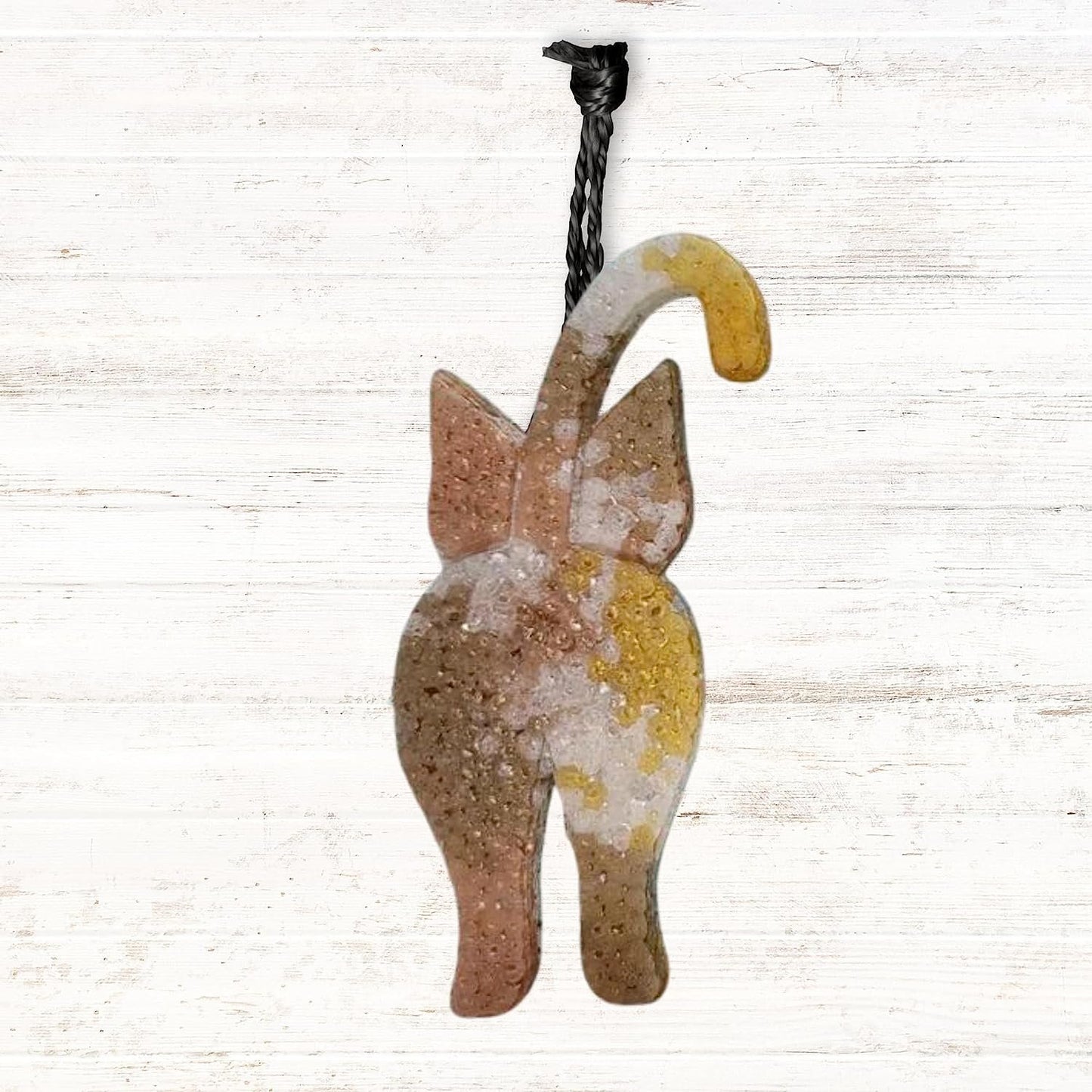 Cat Butt Car Freshie Silicone Mold 4.25 x 2. X 0.8” Dog Mama Cat Mom Tail Pet Paw for Scented Aroma Beads Oven Safe up to 450 F Freshie Supplies