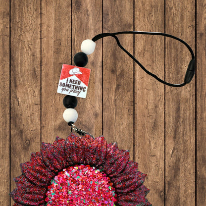 I Need Something You Proof Square Silicone Focal Bead 12pk 2.7cm Cigarette Pack Killer Cowboy Hat Morgan Song Lyric Quotes Country Music Famous Whiskey Bottle Freshie Beadable