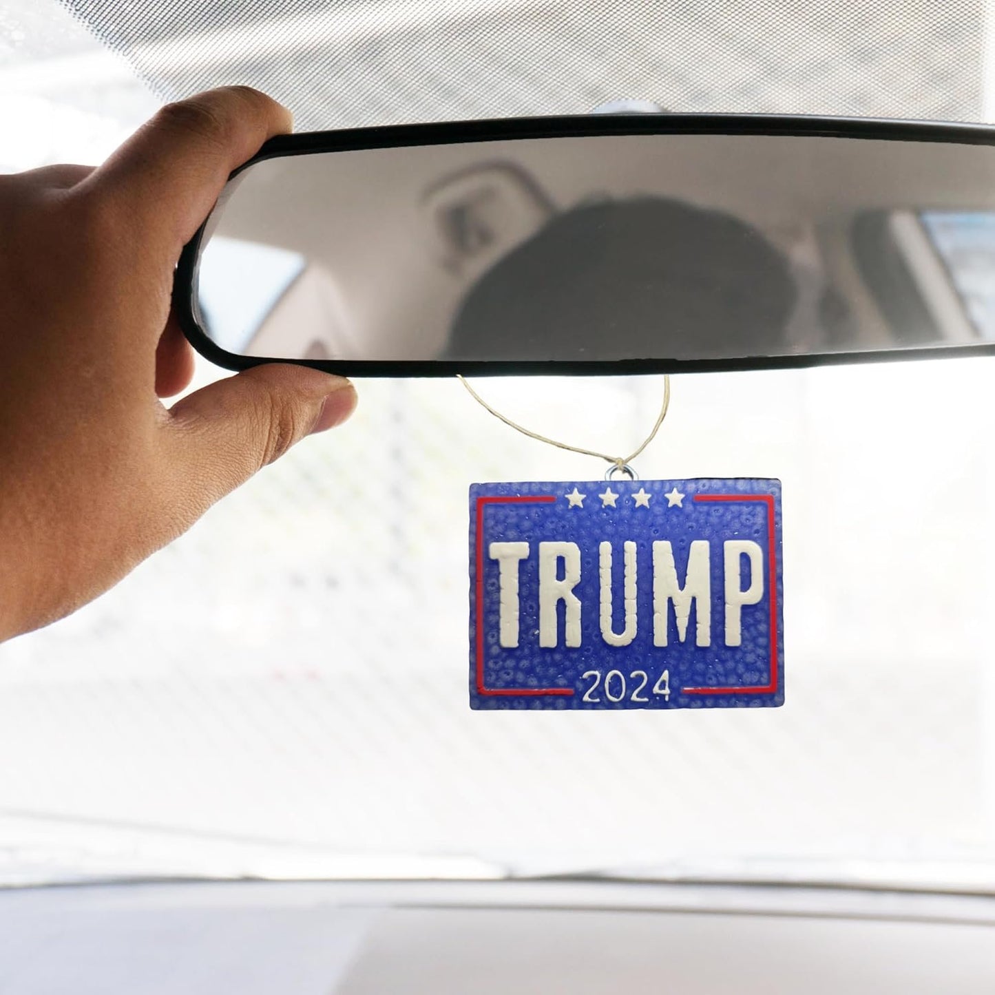 Trump 2024 Freshie Silicone Mold 3 x 4 x 0.8” inches Presidential Election Republican American July for Scented Aroma Beads Supplies Resin, Car Candles, Soap Oven Safe Bake Heat Resistant to 400 F