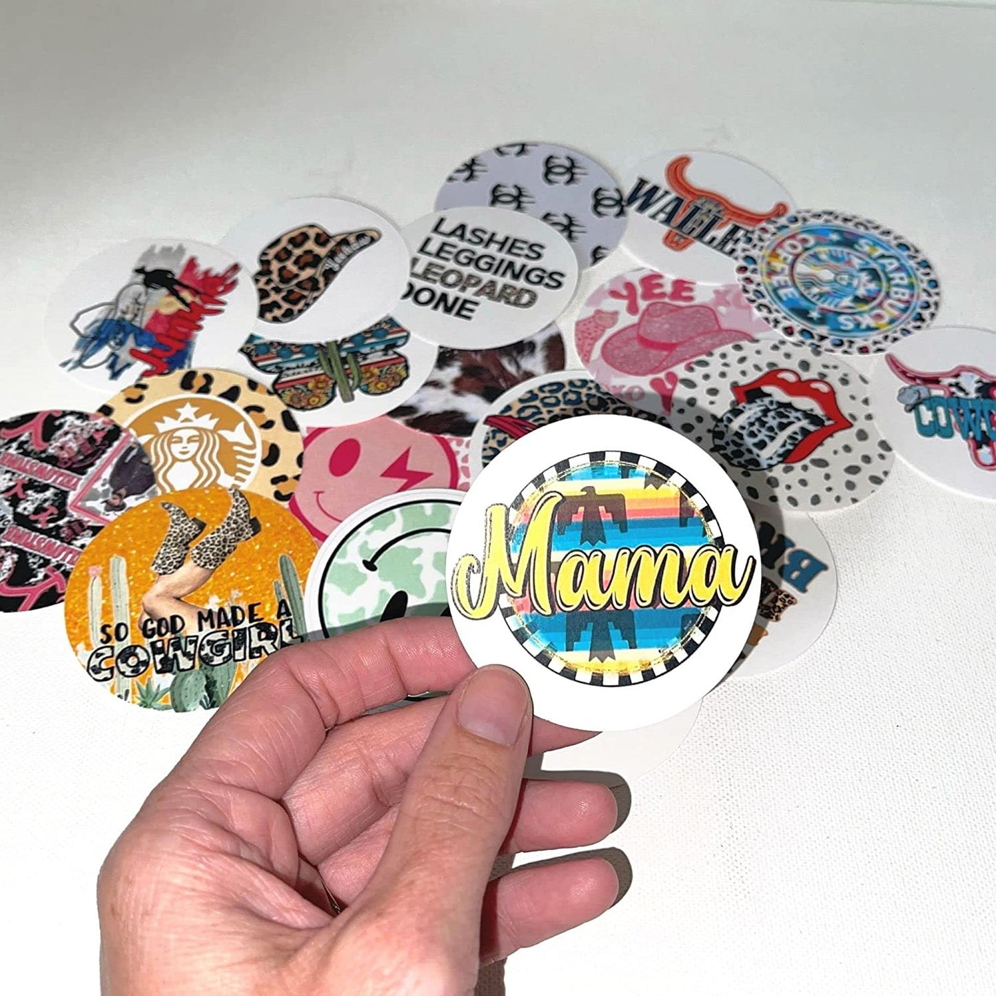 Cardstock Cutouts for Freshies | 12 Pack | 2.5" Inch Circles | Freshie Supplies | Mixed Pack of 12 Designs