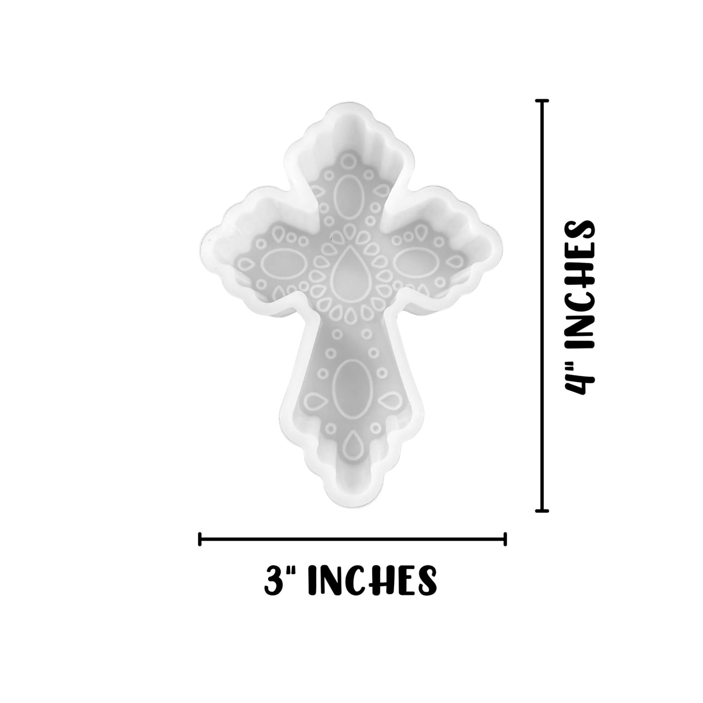 Western Cross Silicone Freshie Mold 4x3” Country Church Religious Christian Leather Boots for Aroma Beads Charm Rustic Car Candle