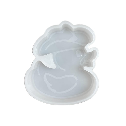 Duck with Cowboy Hat Freshie Silicone Mold 3.9x3.5” for Scented Aroma Beads Oven Safe Bake 400 F SUV Teens You’ve Been Ducked Country