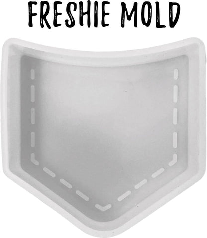 Pocket Silicone Mold | 6 Pack | Size 4.5" Wide x 4" Long x 1" Deep | Pocket Mold | Cowboy Jeans Pocket Design for Freshie, Soap, Resin, Candles
