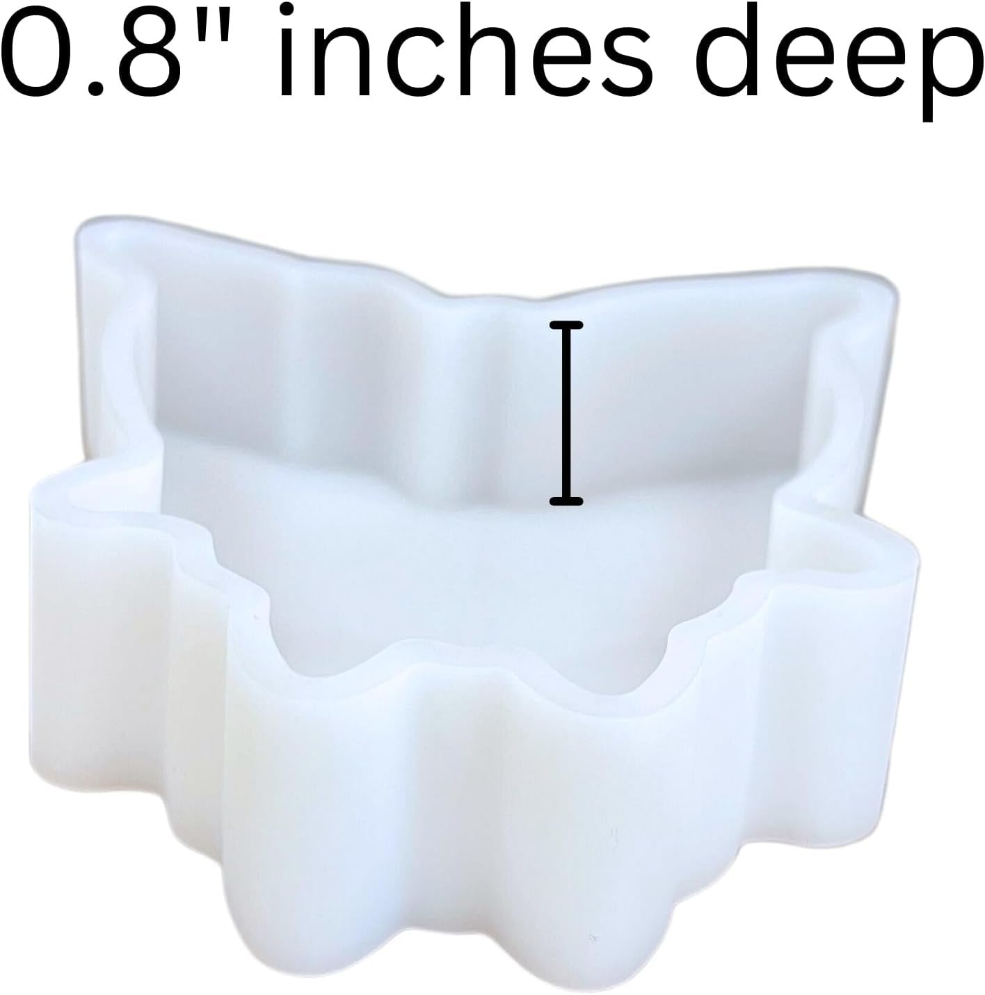 Cowhide Rug Car Freshie Silicone Mold 3.5 x 3.5 x 0.8” inches Cow Hide Western Rug Punchy Cowboy for Scented Aroma Beads Oven Safe Bake up to 450 F Country Southern