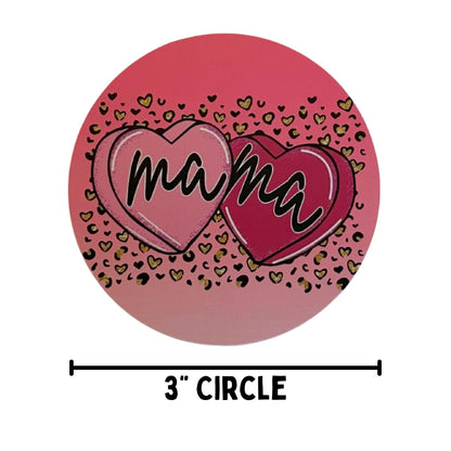 Valentine’s Day Anti-Valentine Circle Cardstocks for Freshie Cutouts 3” 32pk Mixed Heart Bulk Silicone Mold Conversation Supplies Aroma Beads Bake