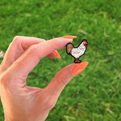 Chicken Hen Conch Teal Tail Feathers Farm Animal Silicone Focal Beads Bulk 12pk for Beadable Pens Keychains Dog Mom Freshie Hangers